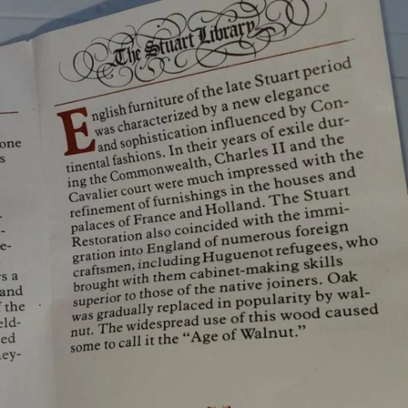 Goebel Stuart Library Chair Miniature - Picture 10 of 11